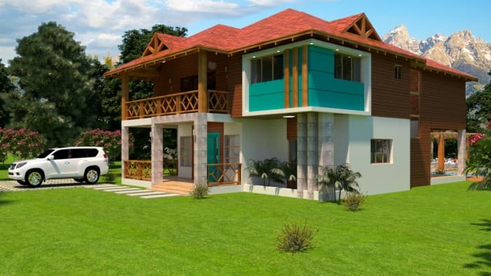 Vendo villa de lujo amueblada en Jarabacoa - 1