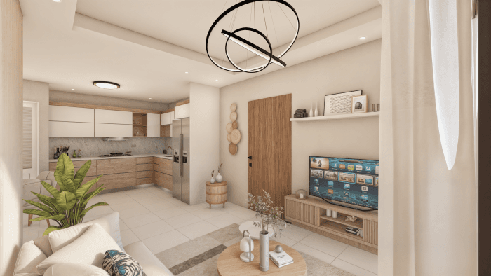 En Venta Moderno Apartamento en Santo Domingo Oeste - 1