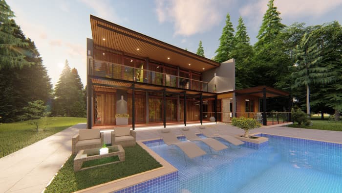 VILLA EN CONSTRUCCIONEN VENTA EN JARABACOA - 1