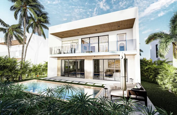 Villas De Lujo de 3 Habitaciones en Playa Nueva Romana - 1