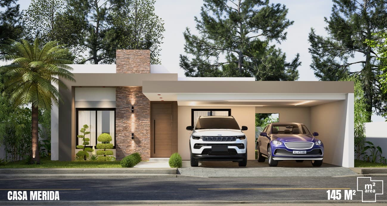Villa en Residencial en Venta 2 niveles en Jarabacoa - 1