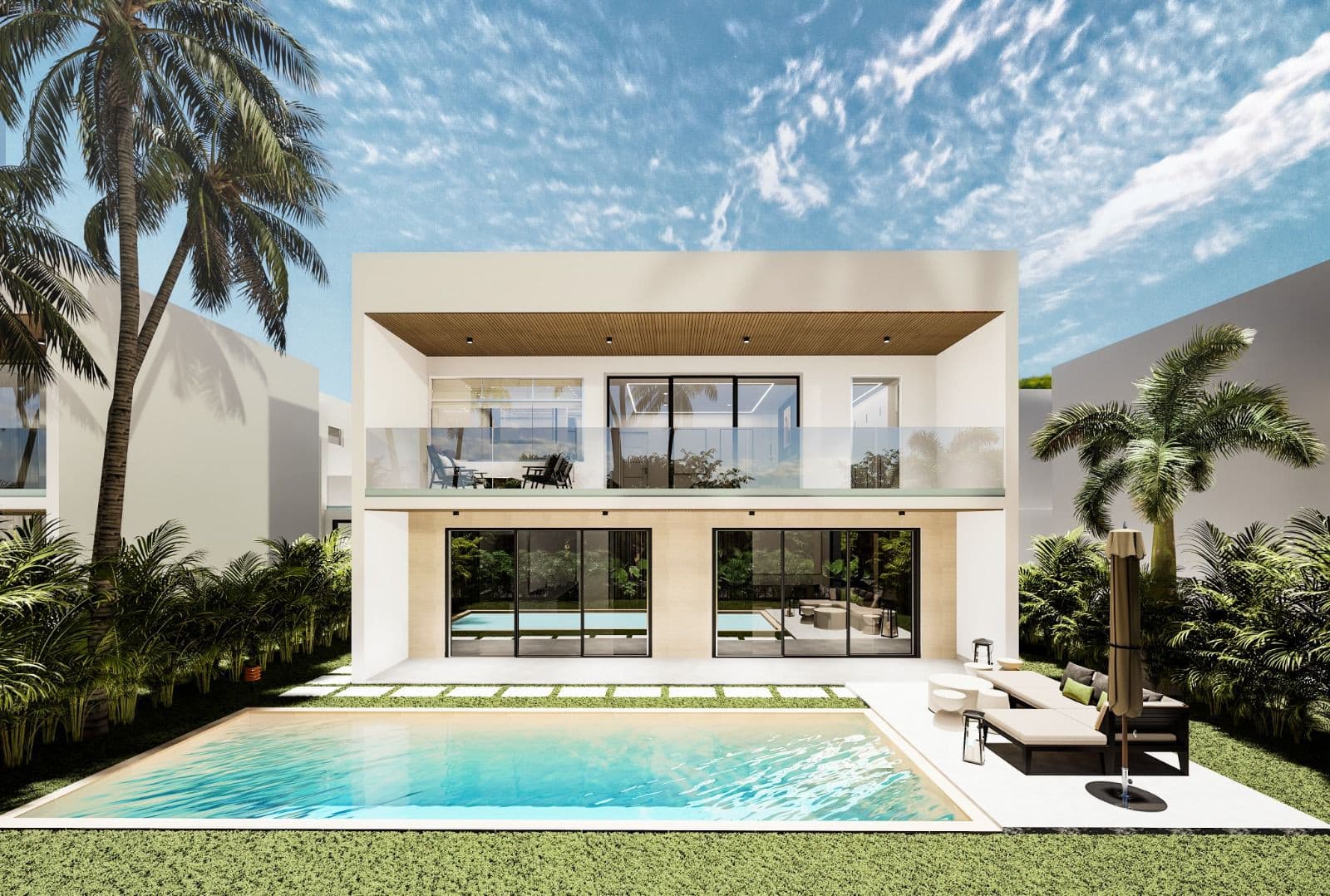 Villas De Lujo en Venta en Playa Nueva Romana - 1
