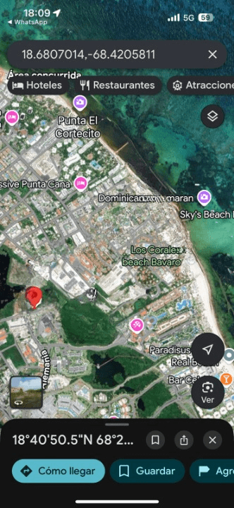 Terreno en Venta en El Cortecito, Bavaro, La Altagracia - 1