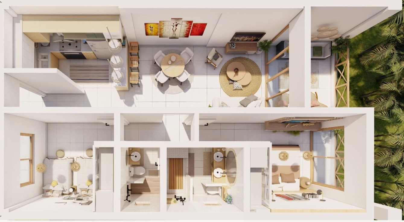 En Venta Apartamento en Bayahibe, La Altagracia - 1