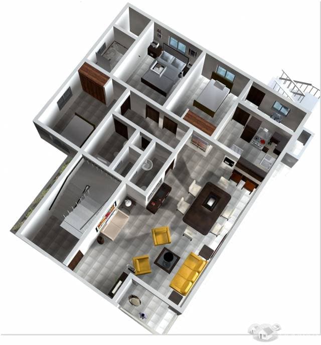 APARTAMENTO 134MT VILLAS CAROLINA MOCA. - 1
