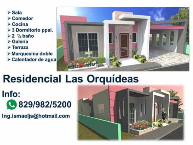 Casa En El Residencial Las Orquideas - 1