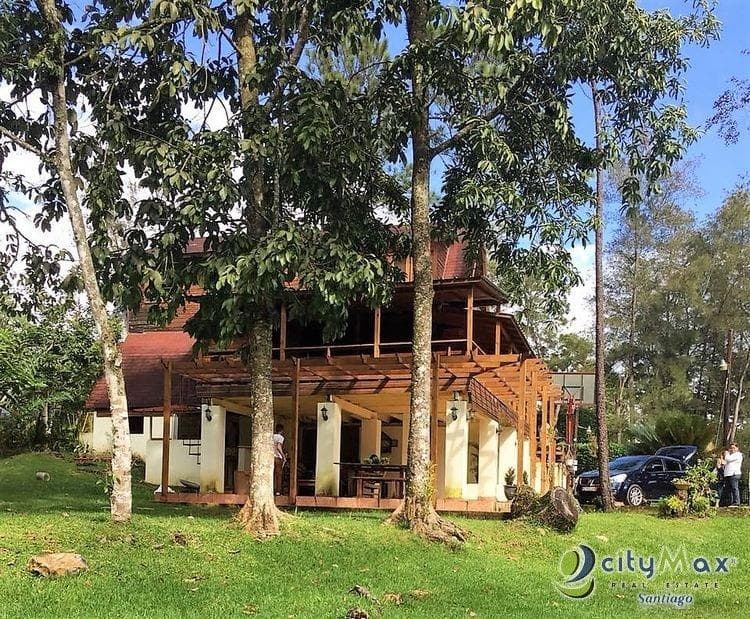 VILLA VACACIONAL AMUEBLADA EN ALQUILER O VENTA JARABACOA LA VEGA - 1