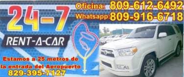 24-7, Rent, A Car, Alquiler, Renta de vehículos, Jeepetas, Carros, Autos, Coches en Licey, Santiago, Rep. Dom. - 1